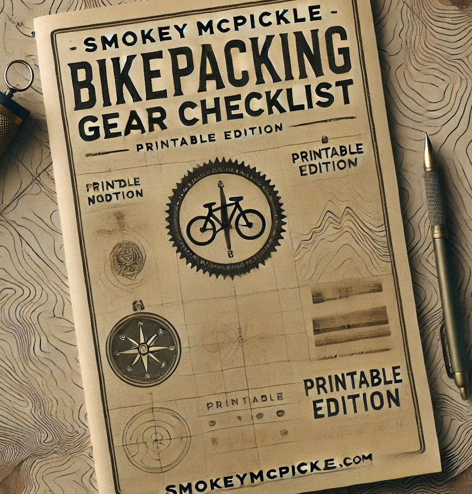 SmokeyMcPickle Bikepacking Gear Checklist (Printable PDF)