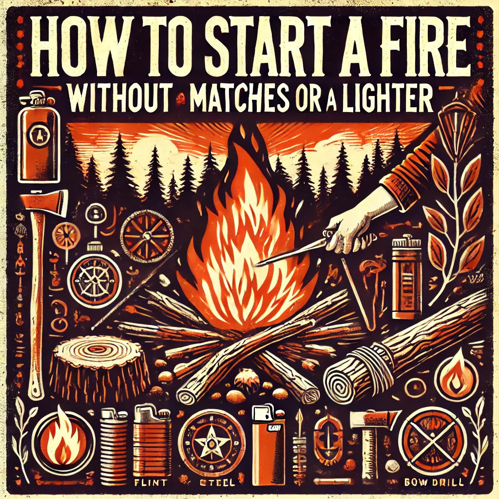How to Start a Fire Without Matches or a Lighter
