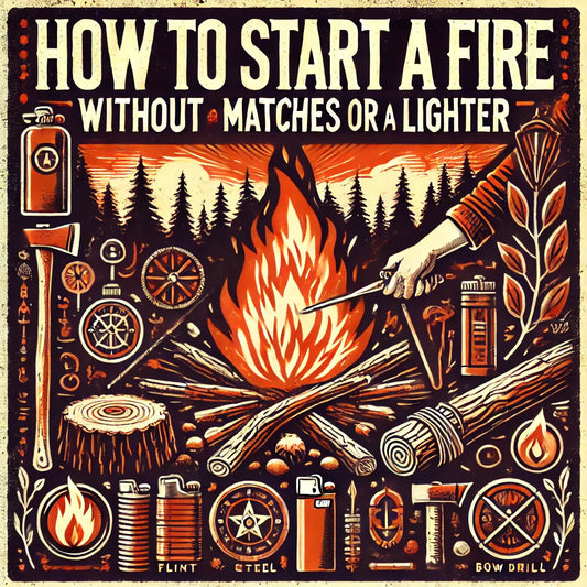 How to Start a Fire Without Matches or a Lighter