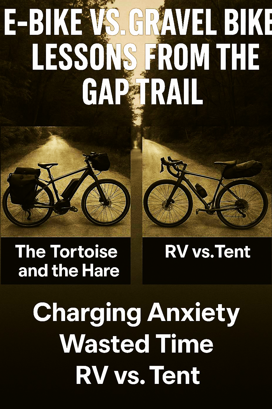 E-Bike vs. Gravel Bike: Lessons from the GAP Trail