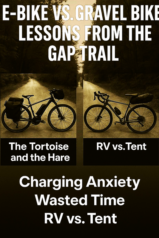 E-Bike vs. Gravel Bike: Lessons from the GAP Trail